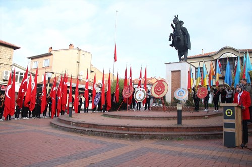 Büyük Önder Gazi Mustafa Kemal ATATÜRK Ebediyete İntikalinin 85. Yılında Törenlerle Anıldı.